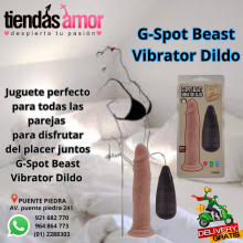 G-Spot Beast Vibrator Dildo